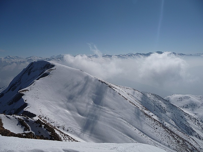 #6 l l'armène : je profite un peu du paysage et du soleil avant de basculer dans la face nord