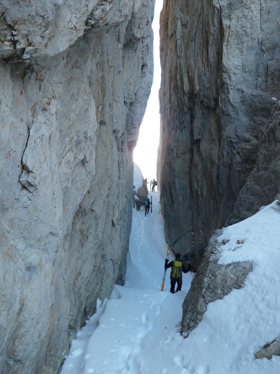 accès couloir de gauche : couloir