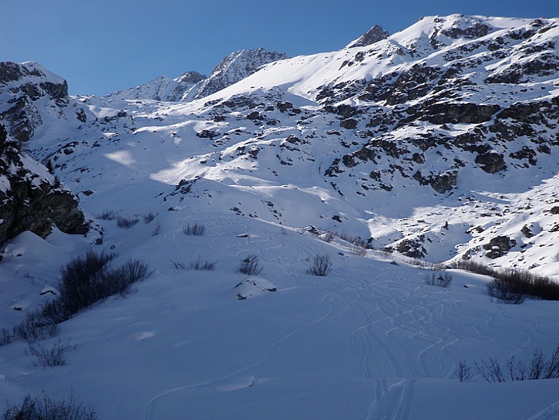 #13 le bas du vallon des ignes : ça touche un peu.. le bas du vallon des ignes : ça touche un peu..