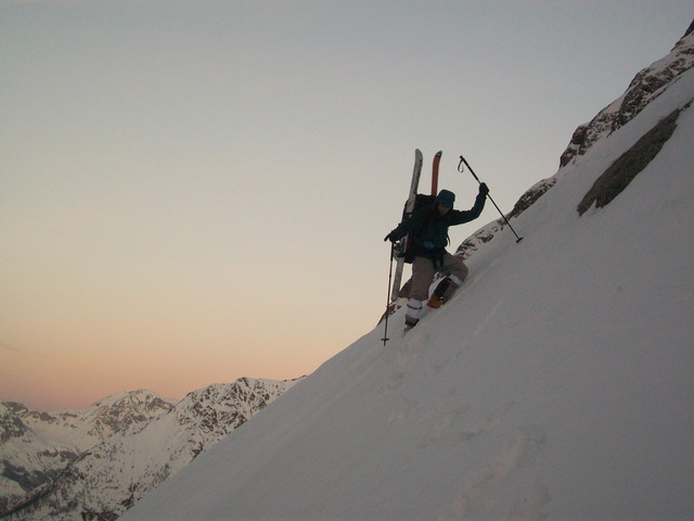 #3 Barres de l Barres de l'Ouro : Nettement moins tôt, les barres de l'Ouro sont enfin franchies. Ptetre le truc le plus relou à faire dans les Ecrins.