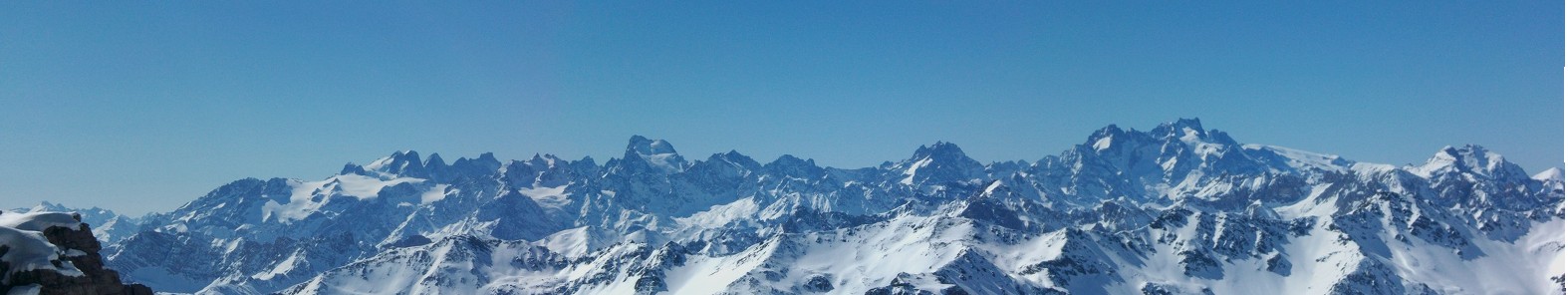 #1 Pointe Balthazar : Et biiiiiiiiiiiiiim, la vue (et encore, je me suis limité aux Ecrins, mais il y avait aussi les Aiguilles d Pointe Balthazar : Et biiiiiiiiiiiiiim, la vue (et encore, je me suis limité aux Ecrins, mais il y avait aussi les Aiguilles d'Arves dans le champ de vision !)