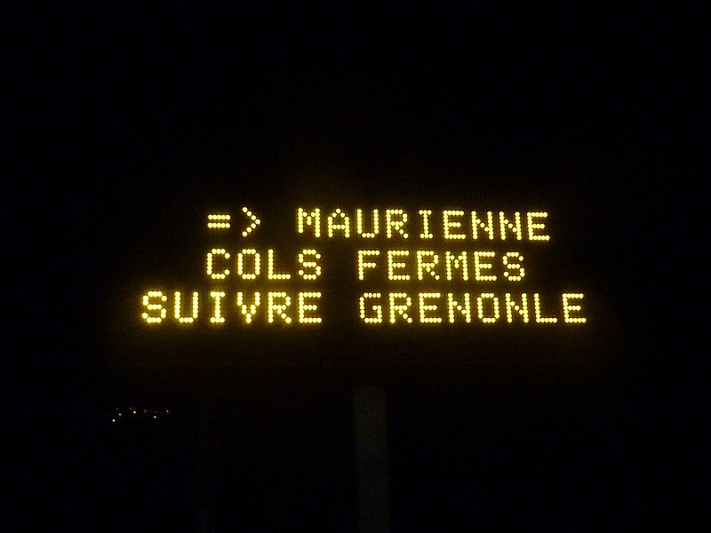 #1 Rappel : A ceux qui font trop confiance à leur GPS pour aller en Maurienne Rappel : A ceux qui font trop confiance à leur GPS pour aller en Maurienne
