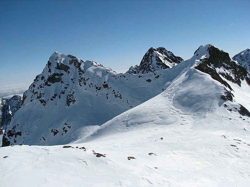 #6 Du pas EST du Clapier : vue sur cime de Chamineye Du pas EST du Clapier : vue sur cime de Chamineye