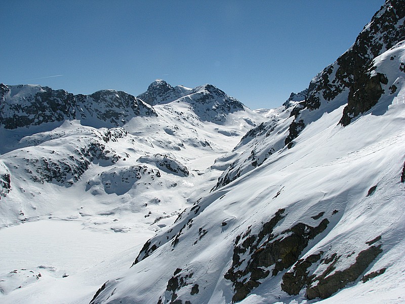 #4 lac Noir,lac du Basto : Mont Bego et baisse de Valmasque lac Noir,lac du Basto : Mont Bego et baisse de Valmasque