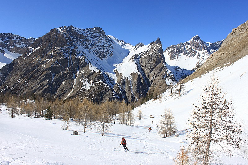 -18- : Arrivée à la forêt au point 2199m