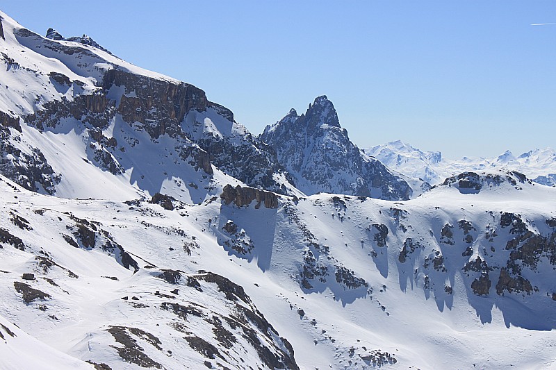 La Meyna et le col de la Couletta