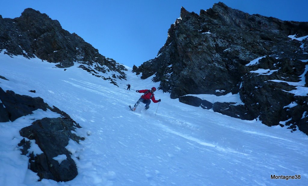 #3 Couloir Nord : Paul nous ouvre la voie :))) Couloir Nord : Paul nous ouvre la voie :)))