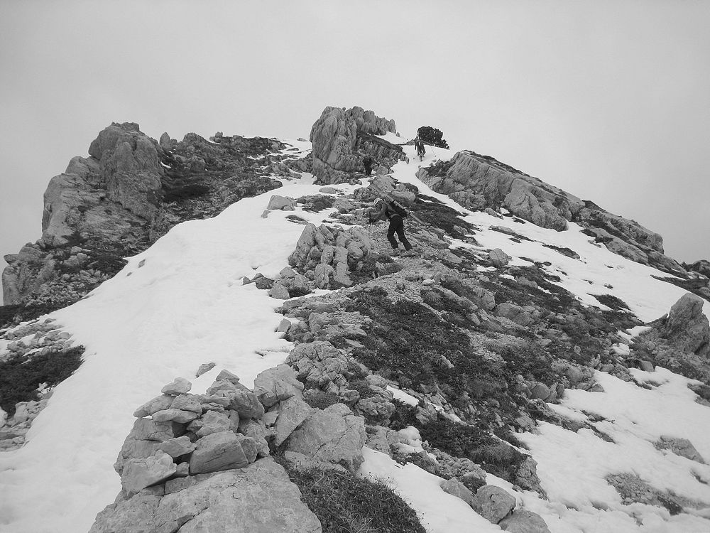 Lances de Malissard : encore quelques metres avant le sommet