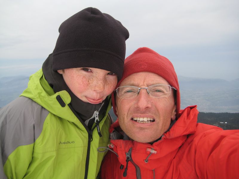 #4 avec mon papa : Aujourd avec mon papa : Aujourd'hui personne pour nous prendre en photo alors on se debrouille comme on peut...