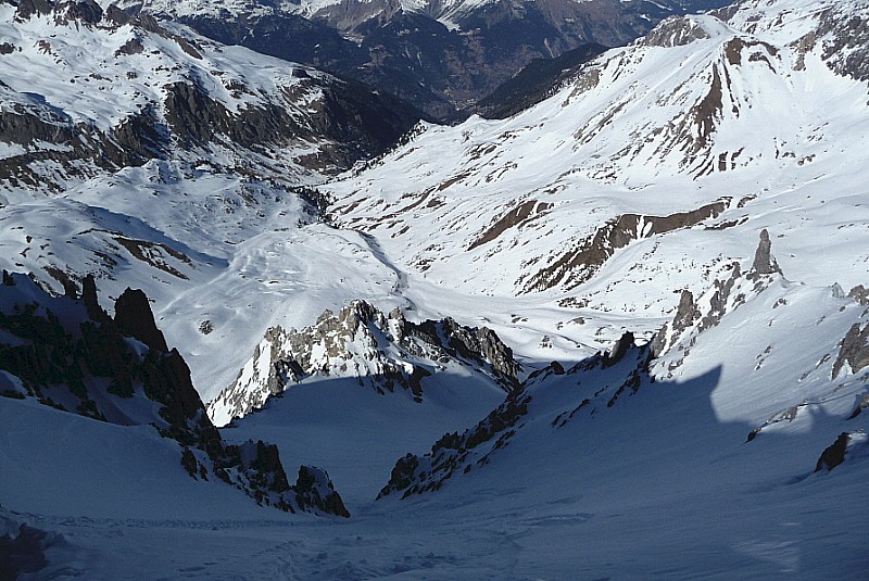 #6 la descente : Il y à plus qu la descente : Il y à plus qu'à ce laisser glisser, c'est tout droit