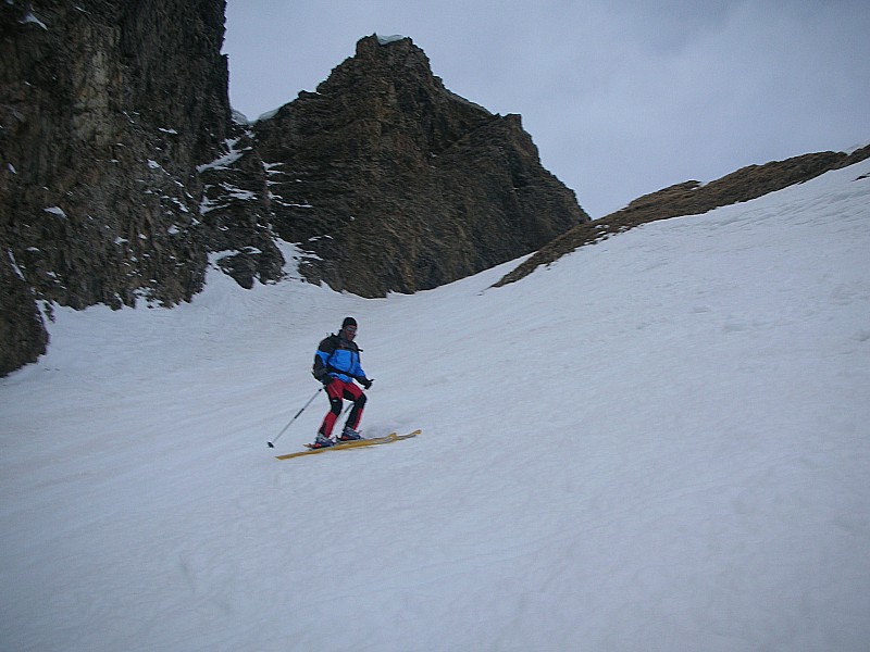 #4 Grande Forclaz par Tré le Crot : Gégé à la descente à Tré le Crot Grande Forclaz par Tré le Crot : Gégé à la descente à Tré le Crot