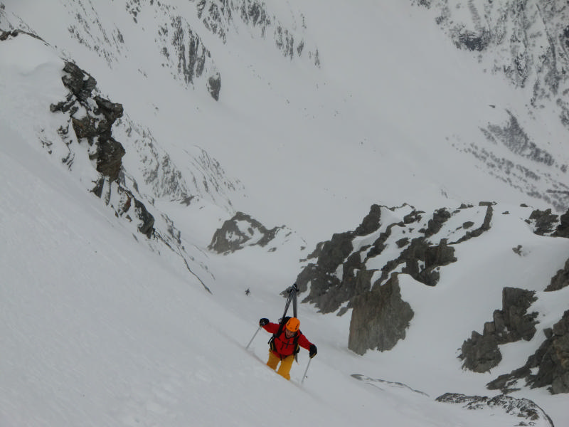 #2 Couloir W : On enquille la montée Couloir W : On enquille la montée