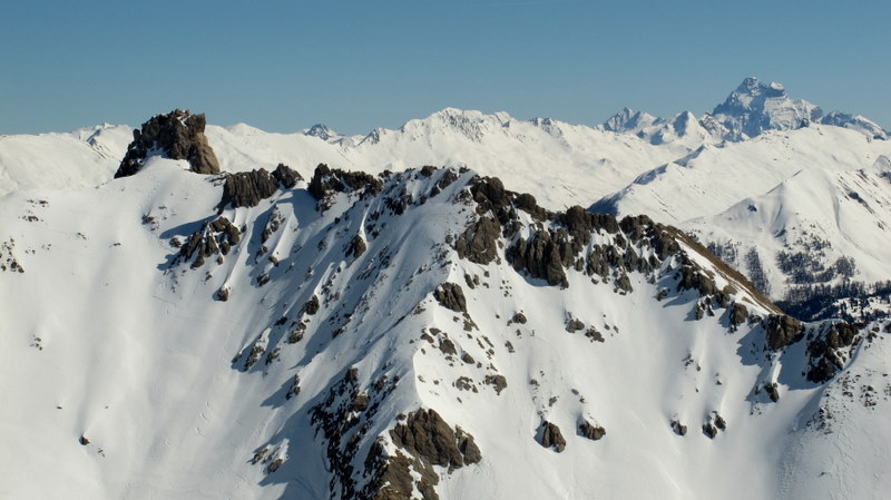 #5 Dent de Ratier : et sa pente ouest Dent de Ratier : et sa pente ouest