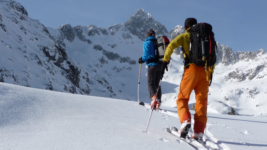 #5 Besiberri : Vers la Bretxa Peyta, au fond le Besiberri nord Besiberri : Vers la Bretxa Peyta, au fond le Besiberri nord