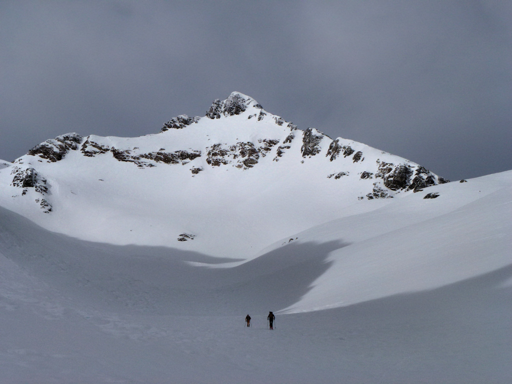Glacier du Puy Gris : Au pied de la face Est de Comberousse (2866 m)