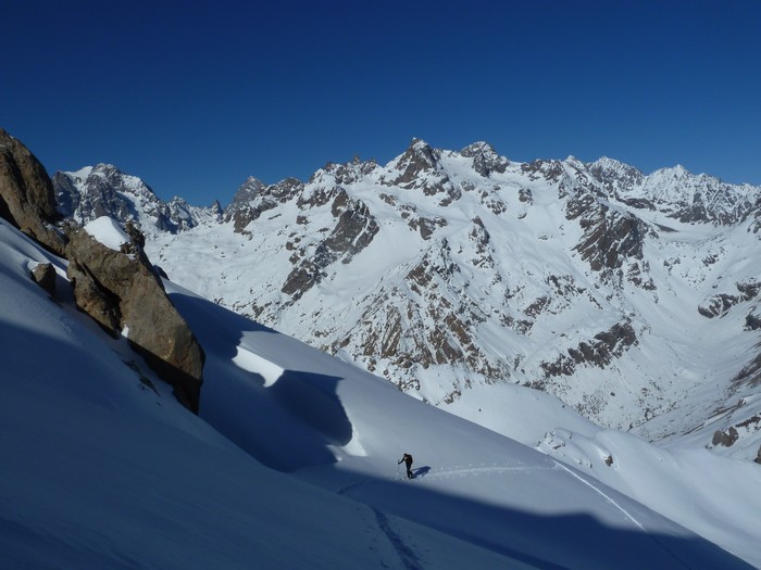 #1 Condamine : Montée versant ouest de la Groselière. Condamine : Montée versant ouest de la Groselière.