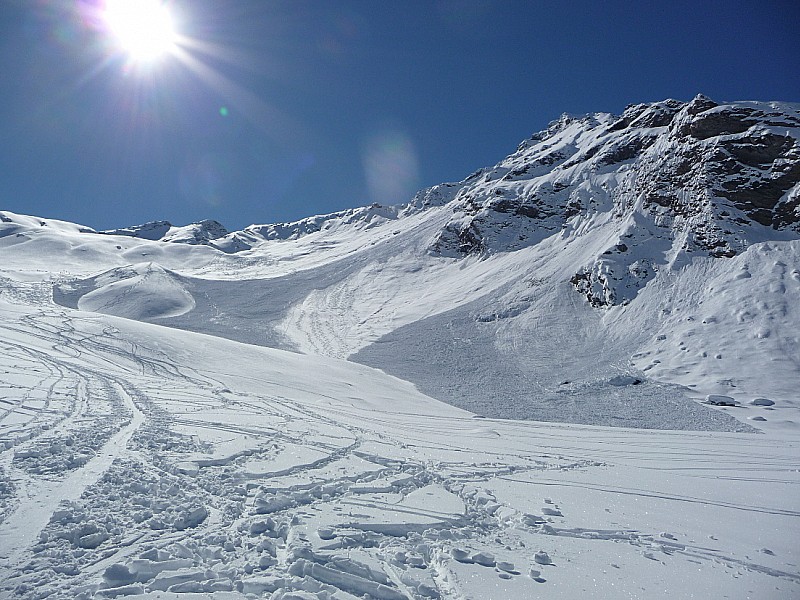 #20 Cime d Cime d'Entrelor : Coulées rive Gauche