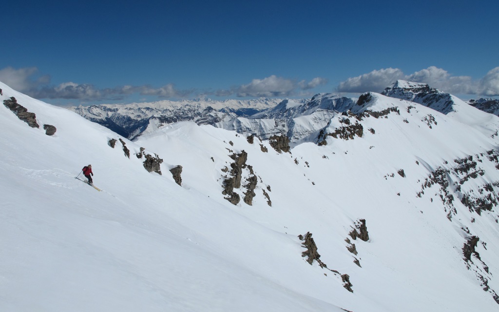 #5 C C'est parti... : ...pour 1300m du super ski