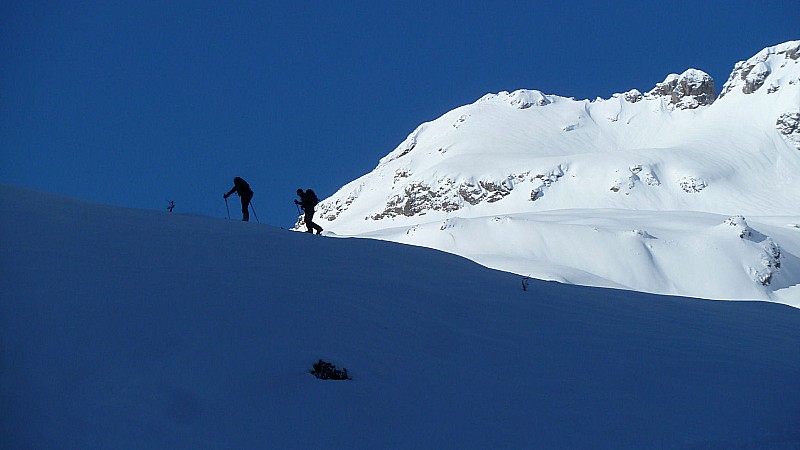 neige et soleil : au grand bonheur des randonneurs