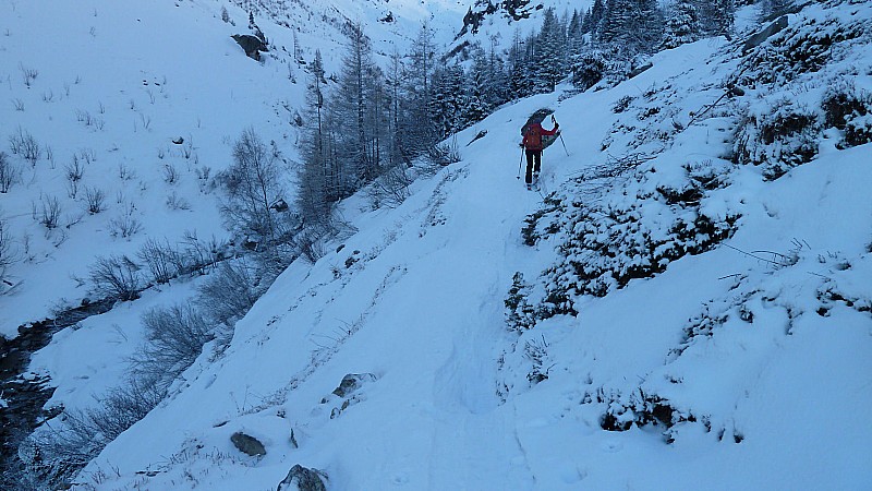 a flanc : sur le chemin d'ete