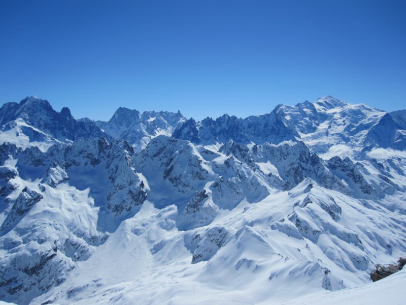 La vue du jour : Ambiance haute montagne