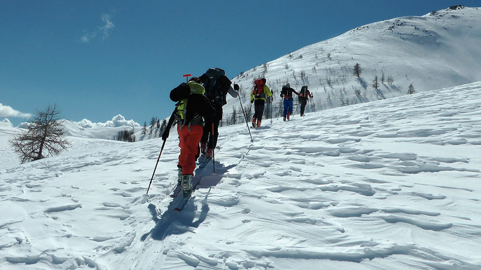 On approche de la croupe NE de l'Airon