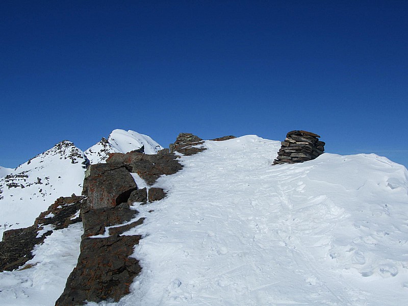 #6 Cairn du sommet : Avant l Cairn du sommet : Avant l'arrivée de la foule!