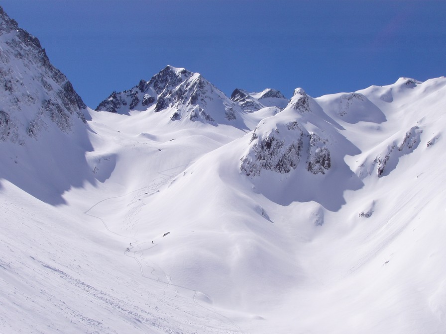 #8 Montée au Rocher Blanc : Pas mal de monde... Montée au Rocher Blanc : Pas mal de monde...