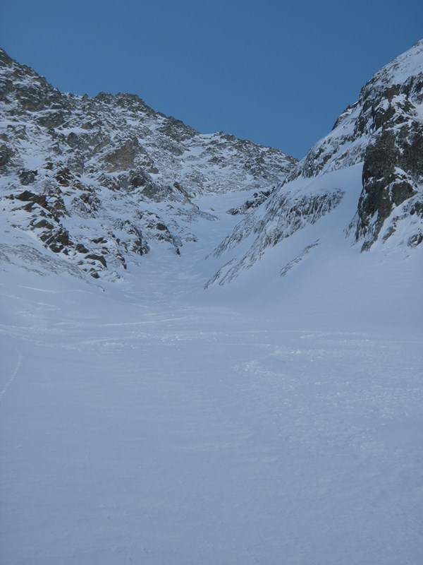 #10 couloir vu du bas couloir vu du bas