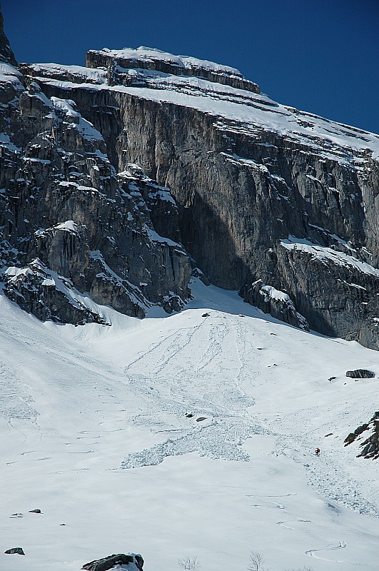 #17 Les trois coulées... : Attention, zone chaude...après un couloir bien froid. Se méfier donc... Les trois coulées... : Attention, zone chaude...après un couloir bien froid. Se méfier donc...