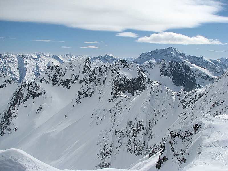 #4 couloir de l couloir de l'Agnel : dernier sommet de la journée.