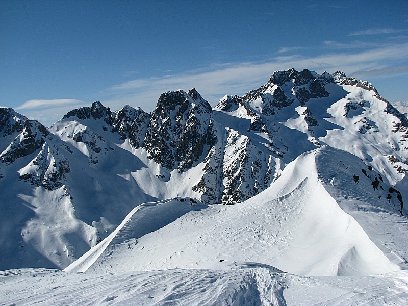 #18 Argentera : vue de l Argentera : vue de l'Agnel.