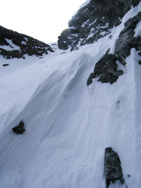 #2 le haut de couloir : abandonné juste au retrécissement le haut de couloir : abandonné juste au retrécissement