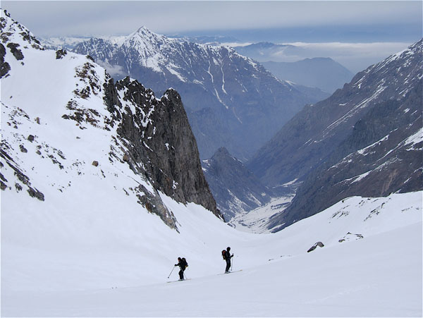 #1 Le Clapier : Descente sur le Glacier du Clapier Le Clapier : Descente sur le Glacier du Clapier