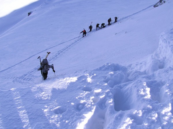 #5 Montée au Pas de la Mine : La montée au Pas de la mine en bonnes conditions ce jour Montée au Pas de la Mine : La montée au Pas de la mine en bonnes conditions ce jour