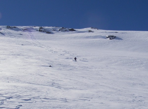 #5 Neige italienne : Descente côté italien Neige italienne : Descente côté italien