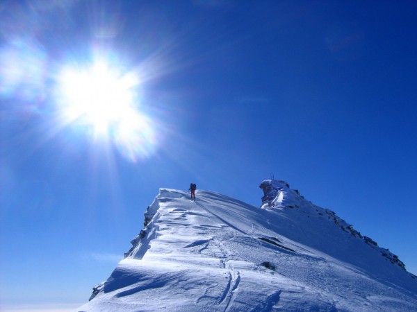 #2 Levanna Occidentale : Sur la facile arête finale de la Levanna Levanna Occidentale : Sur la facile arête finale de la Levanna