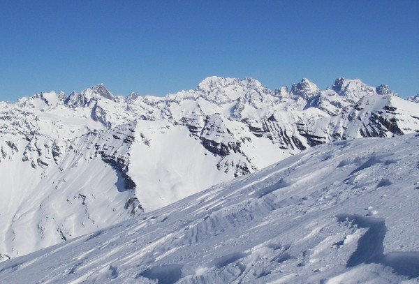 #2 Vue du sommet : Ailefroide et Pelvoux, vus du sommet Vue du sommet : Ailefroide et Pelvoux, vus du sommet