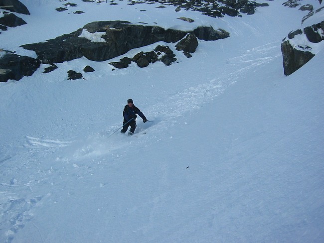 #6 jipounet : Jipounet dan le NE de l jipounet : Jipounet dan le NE de l'aiguille d'Argentière