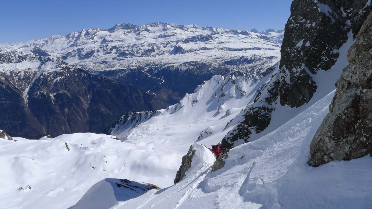 #7 Dans la pente : Neige un peu lourde mais c Dans la pente : Neige un peu lourde mais c'est bien beau