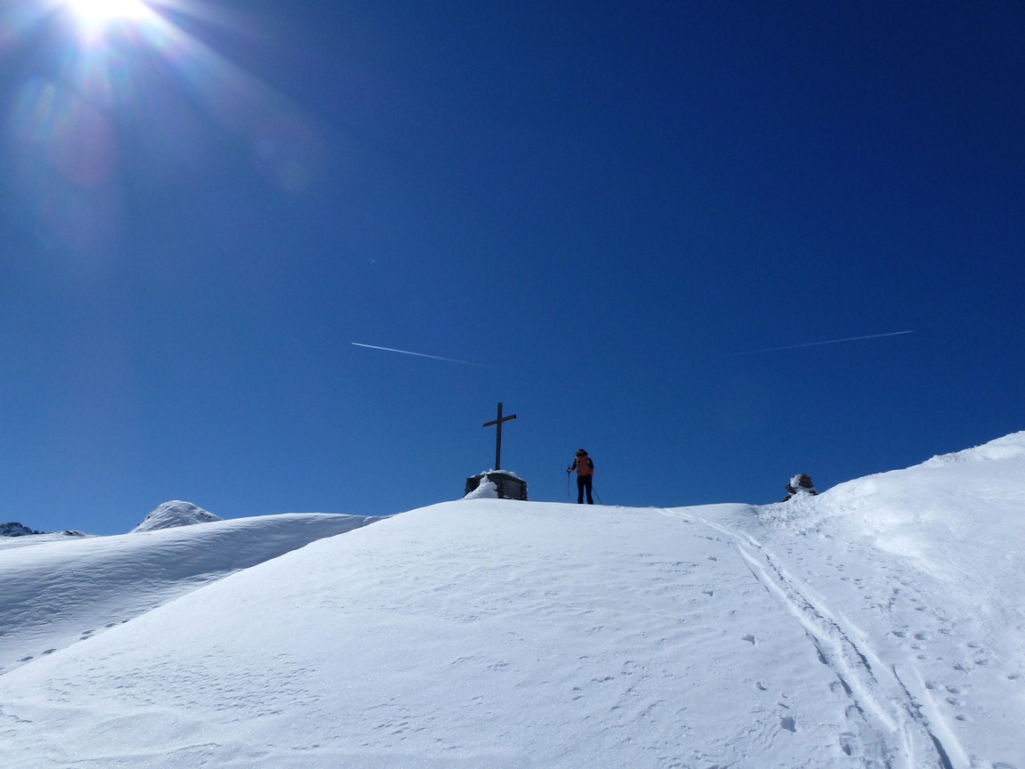 Col du Mont (2636 m) : Le dernier sommet de la journée (ou presque).