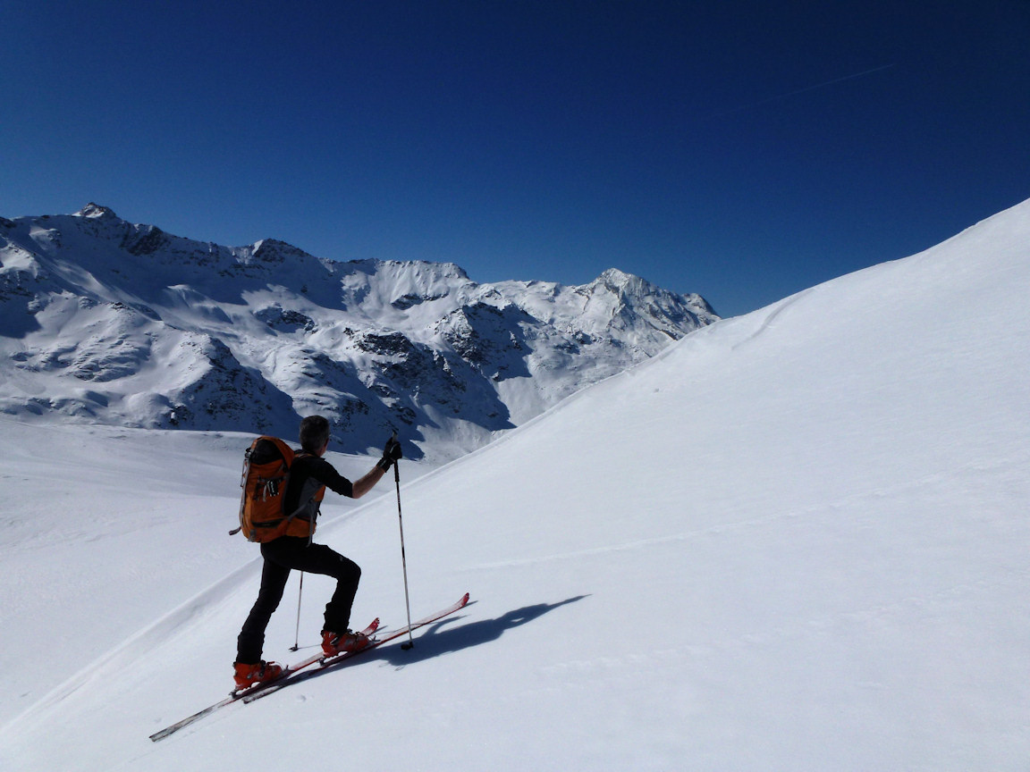 Aux abords du col : Avec vue sur le Mont Pourri.