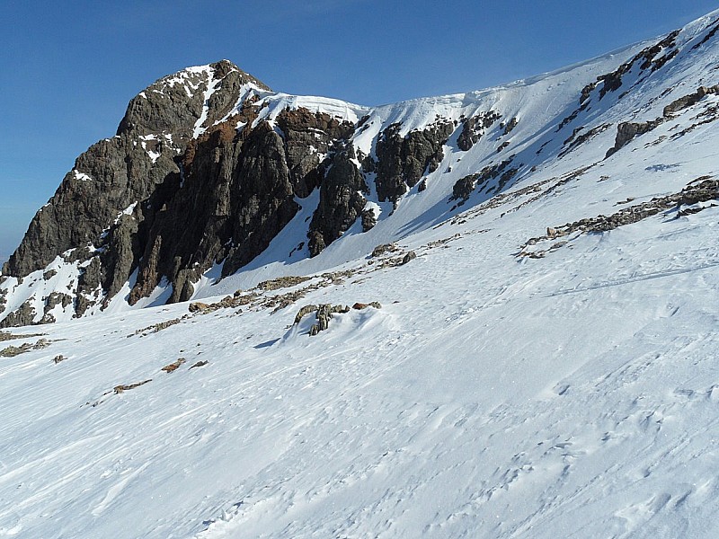 Petit Taillefer : pas mal plaqué de ce côté là.