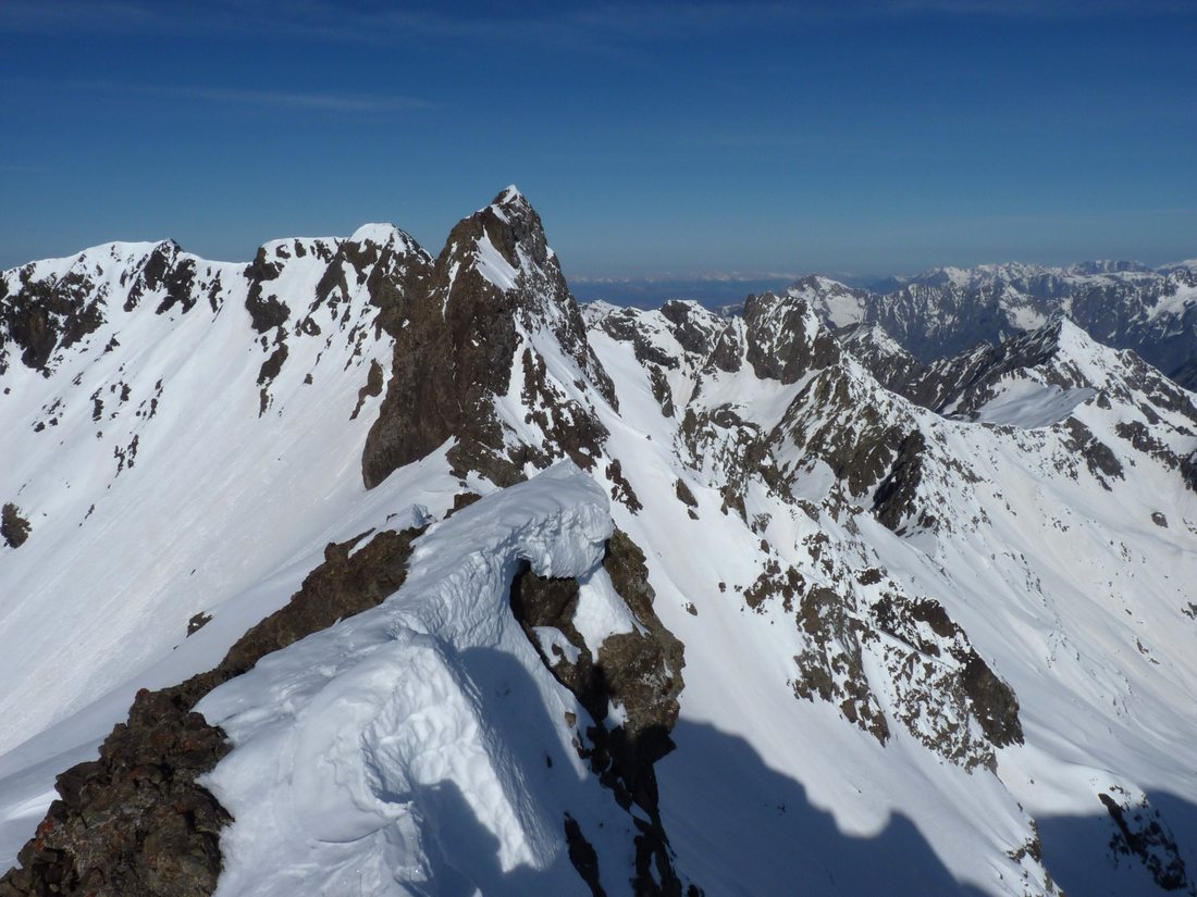 #4 Pic de mal Cros et : Col de fond Froide Pic de mal Cros et : Col de fond Froide