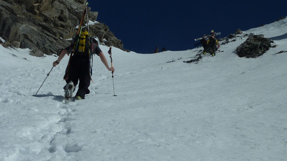 #3 Breche de la Loza : la sortie est proche... mais il fait chooooooooooooo ! Breche de la Loza : la sortie est proche... mais il fait chooooooooooooo !