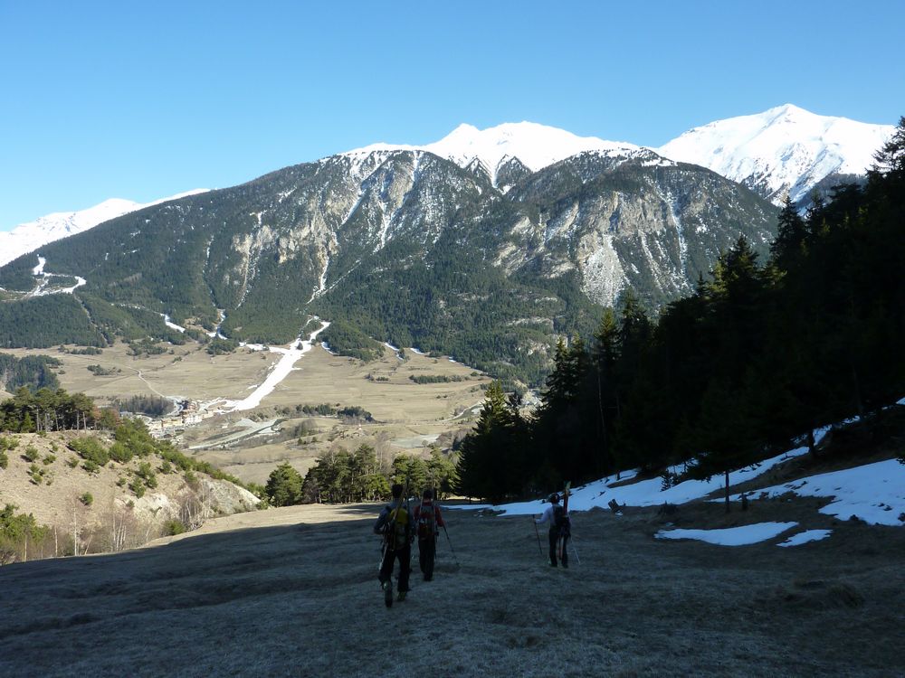 #11 Printemps : le bas manque un peu de neige !!! Printemps : le bas manque un peu de neige !!!