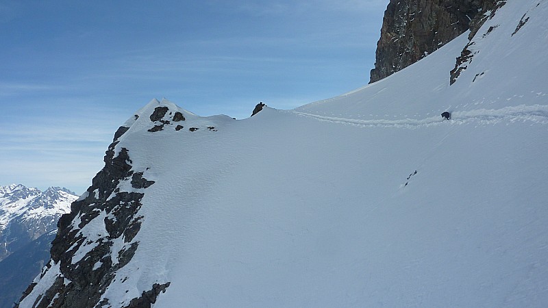 #2 Belle arrête : trace de montée Belle arrête : trace de montée