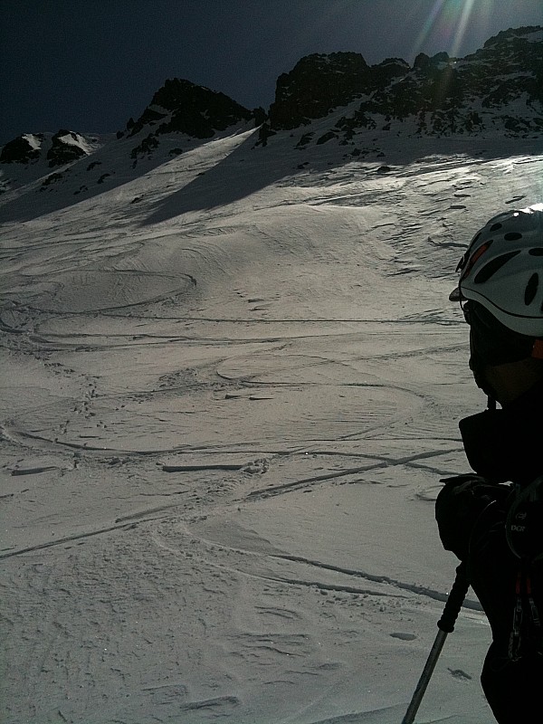 #5 Debut de descente : Pascal contemplatif ... Debut de descente : Pascal contemplatif ...