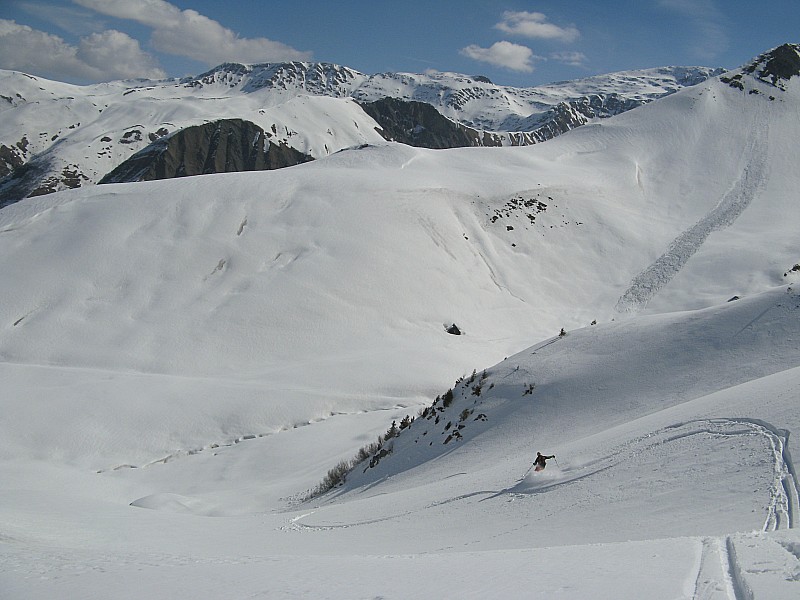 #7 descente : Quelques mètres de poudre! descente : Quelques mètres de poudre!