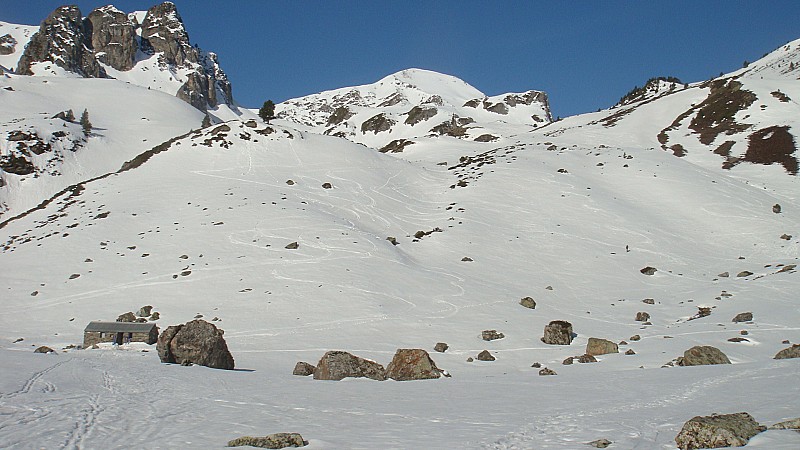 #1 Vers la cabane 1853m Vers la cabane 1853m